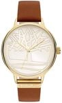 Timberland DamenArmbanduhr Analog Quarz Leder TBL15644MYG.04