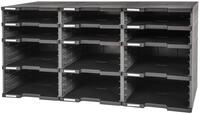 Exacompta 385714D Ablagesystem Modulodoc mit 12 Schubladen "6 Normal" und "6 Jumbo"