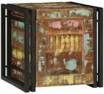 vidaXL Aufbewahrungsbox mit Speicher 40 x 40 x 40 cm Massivholz Akazie,...