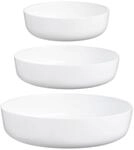 Set aus 3 runden Sch&uuml;sseln 26, 22 und 18 cm Smart Cuisine Diwali Luminarc