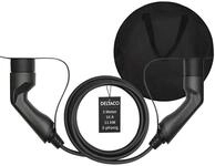 DELTACO Typ 2 EV-Ladekabel f&uuml;r E-Autos & Hybrid Fahrzeuge inkl. Tasche,...