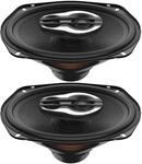 Hertz SX 690 H 6X9 Drop-In 3-Wege-Lautsprecher, speziell f&uuml;r 2024 HD-Taschen-Deckel