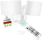 Oktaplex Cali Strahler mit Bewegungsmelder und Fernbedienung 4600lm warmwei&szlig;...
