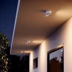 s.luce Santa Out LED Aussen-Deckenleuchte IP65 drehbar, Farbe:Wei&szlig;,...