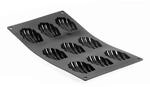DE 1966.01 BUYER Silikon-Formen, schwarz, 27.9 x 20.1 x 10.9 cm