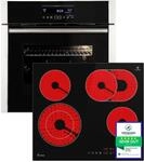 KKT KOLBE | Autarkes Herdset | 60cm Einbaubackofen EB8016ED | 59cm Kochfeld CH5901RL