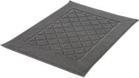 Kleine Wolke Frottiervorleger Bridge Dunkelgrau 50 x 70 cm | OEKO-TEX zertifiziert,