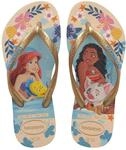 Havaianas Kids Slim Princess M&auml;dchen FlipFlop Beige/Beige 23 EU