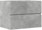 vidaXL Badschrank, Badezimmerschrank mit Stauraum, Waschbeckenunterschrank f&uuml;r