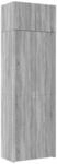 vidaXL Hochschrank Grau Sonoma 70x42,5x225 cm Holzwerkstoff, Schrank hoch,