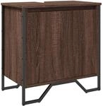 vidaXL Waschbeckenunterschrank, Unterschrank f&uuml;r Badezimmer, Badschrank mit