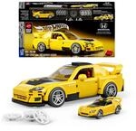 Mega Brands Mattel Brick Shop Hot Wheels Speed Serie Bauset, '07 Honda S2000...