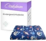Dailydream Kinder Gewichtsdecke | 90x120 | 2,5 kg | Motiv Space | aus 100%...