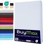 Buymax Spannbettlaken 90x200 cm Doppelpack &ndash; 2er Set aus 100% Baumwolle...