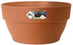 elho Vibia Campana Schale 34 - Blumentopf f&uuml;r Au&szlig;en - &Oslash; 33.9 x H 17.4 cm -