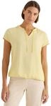 Cecil Damen Kurzarm Bluse mit Strukturmix