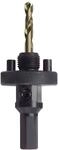 Ruko Aufnahmehalter inklusive HSS CO Bohrer, A6 = 32 - 210 mm mit 9,5 mm Schaft