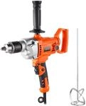 VEVOR elektrische Bohrmaschine 12,7 mm mit Mixer Bohrmaschinenmischer Set 850 U/min