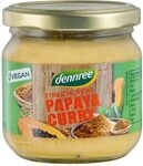 dennree Streichcreme, Papaya Curry, 180g (1)