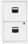 Bisley Home H&auml;ngeregistraturschrank PFA, 2 HR-Schubladen, Metall, 696...