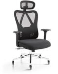 Arebos B&uuml;rostuhl Ergonomisch, Schreibtischstuhl mit Verstellbarer Kopfst&uuml;tze...