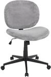 Duo Collection Drehstuhl Tilo &ndash; B&uuml;rostuhl aus Kordstoff, h&ouml;henverstellbar...