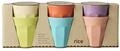 Rice Becher Set Melamin BPA frei Campingbecher Mittelgro&szlig; Multicolor -...