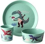 Koziol CONNECT REX Kindergeschirrset 3teilig | kleiner Teller + Schale + Becher 