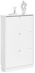 SoBuy Schuhschrank Schmal - Extrem Schmal 18Cm, Passt Gro&szlig;e Schuhe Bis EU 47,