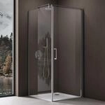 Sogood Eck-Duschkabine Eckdusche Ravenna36k 80x80x195cm Duschabtrennung inkl....