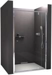 BERNSTEIN Nischendusche mit Dreht&uuml;r NT606 Flex Nischendreht&uuml;r 110x195cm...