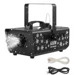 VEVOR Schneemaschine, 650-W-Schneekanone, Kunstschneeerzeuger, Schneeflockenmaschine,