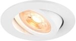 SLV NEW TRIA&reg; 68, Deckeneinbauleuchte, rund, max. 10W GU10, wei&szlig;