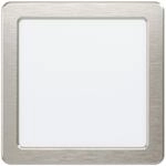 EGLO LED Einbaustrahler Fueva 5, L x B 16,6 cm, Spot aus Stahl und einer Kunststoff