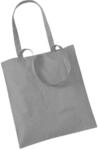 Westford Mill - Baumwoll-Tragetasche mit langen Henkeln / Pure Grey, One