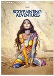 Bodypainting Adventures - Farbe auf nackter Haut (Wandkalender 2026 DIN A4 hoch),