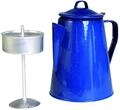 Mil-Tec Western Kaffeekanne Emaille mit Perkolator-Einsatz &bull; Robuster