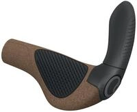 Ergon GP4 EVO Fahrradgriffe mit eingebauten Lenkerenden, Biokork, gro&szlig;