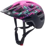 Cratoni Maxster Pro wild S/M Jugendhelm mit R&uuml;cklicht Fahrradhelm Kinderhelm