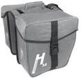 Haberland Doppeltasche Basic L grau