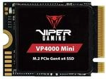 Patriot Memory Viper VP4000 Mini 500GB M.2 2230 PCIe Gen4 x4 SSD - Solid State Drive
