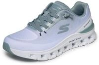 Skechers Herren Glide-Step Pro Waverra Sneaker, Wei&szlig;/Hellblau, 45 EU