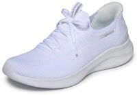 Skechers Damen Ultra Flex 4.0 Sneaker, Wei&szlig;, 43 EU