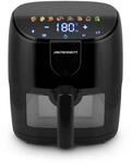 Berdsen Hei&szlig;luftfritteuse 4L - Airfryer mit Sichtfenster und Touchscreen - 1500W - 8