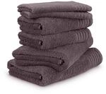 M&ouml;ve Handtuchset New Classic 6-TLG Handt&uuml;cher - 2X 30x50 cm + 2X 50x100 cm +
