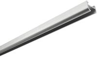 Aluminium - Schiene, aluminium, Gardinenschiene 210 cm Alu