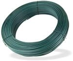 Spanndraht gr&uuml;n 110 m x 3,8 mm Bindedraht Wickeldraht Maschendraht Zaun Draht