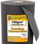 Aquagart Garten Unkrautvlies 150g inkl. 10 Erdanker I umweltfreundliche...