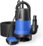 Schmutzwasserpumpe 400 W 7500 l/h Tauchpumpe Gartenpumpe Brunnenpumpe