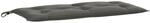vidaXL Gartenbank-Auflage Melange Dunkelgrau 100x50x7 cm Stoff